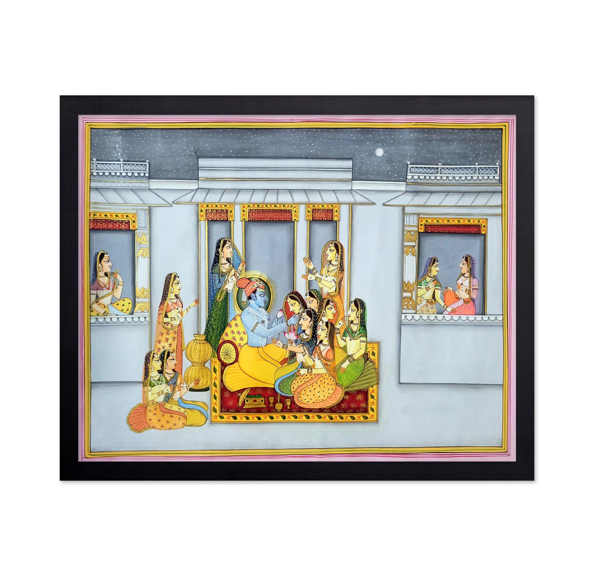 Krishna With Gopikas