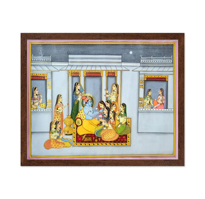 Krishna With Gopikas