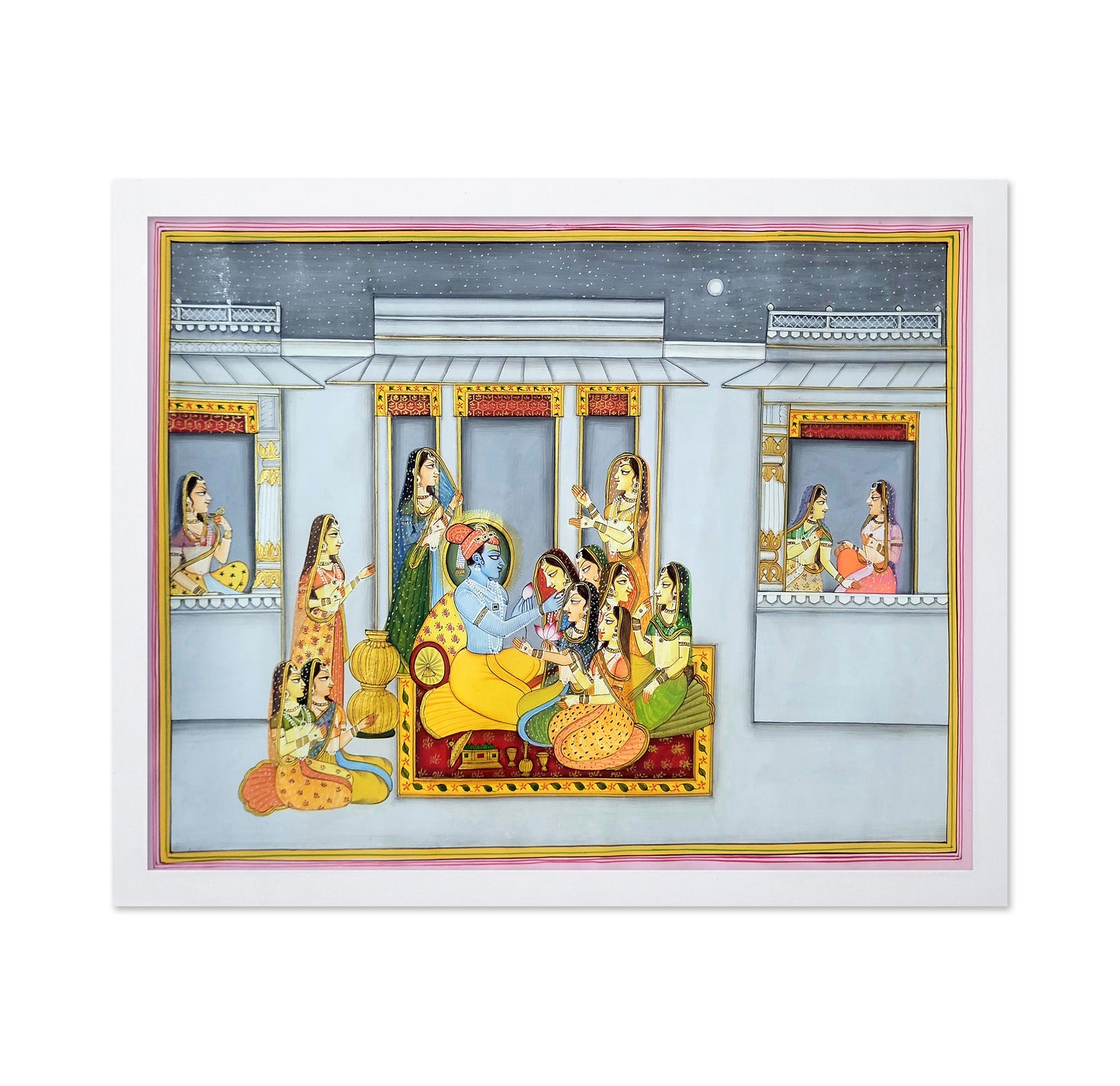 Krishna With Gopikas