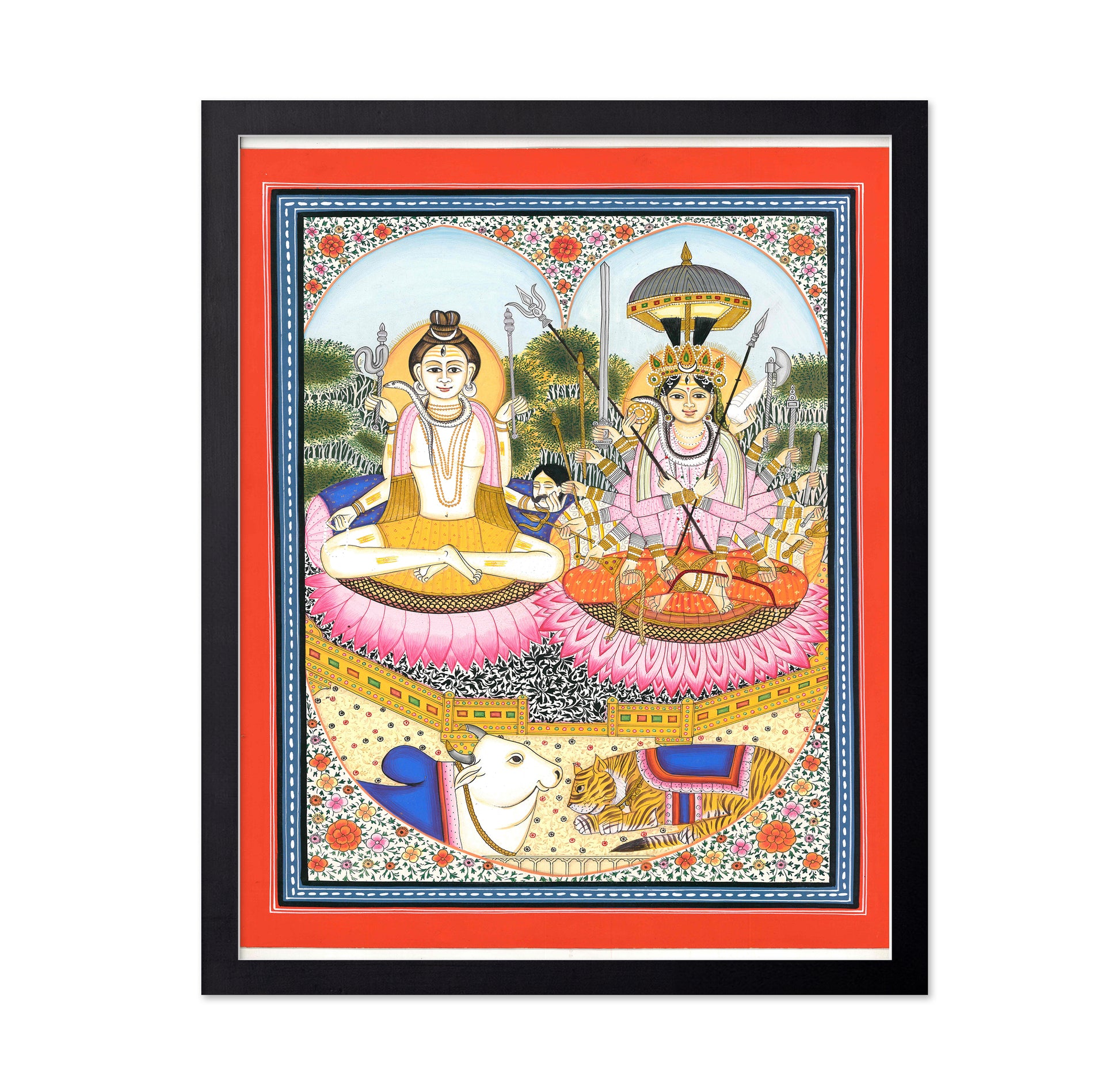 Lord Shiva with Parvati