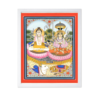 Lord Shiva with Parvati