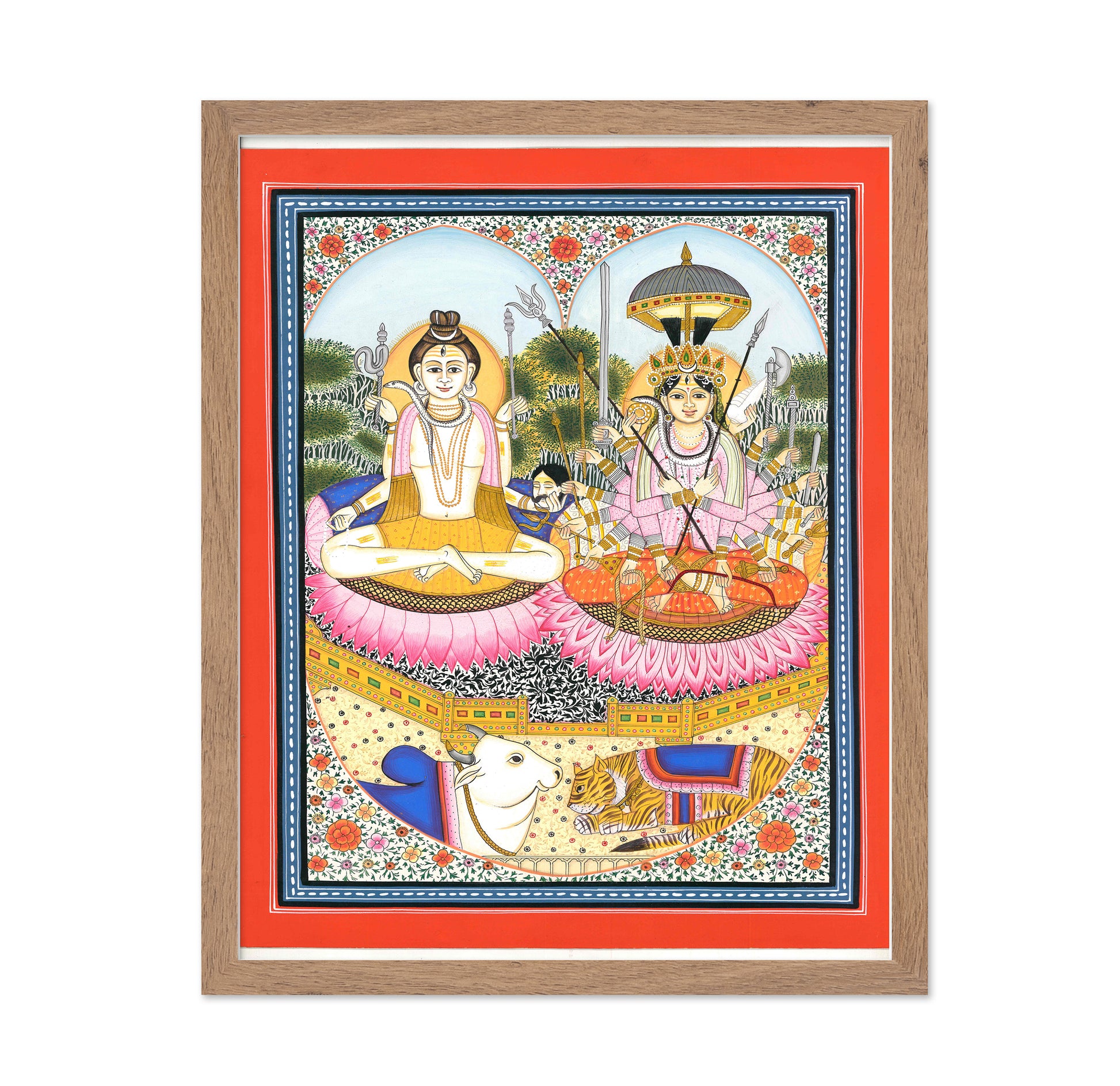 Lord Shiva with Parvati