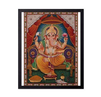 Ganesha on the Throne