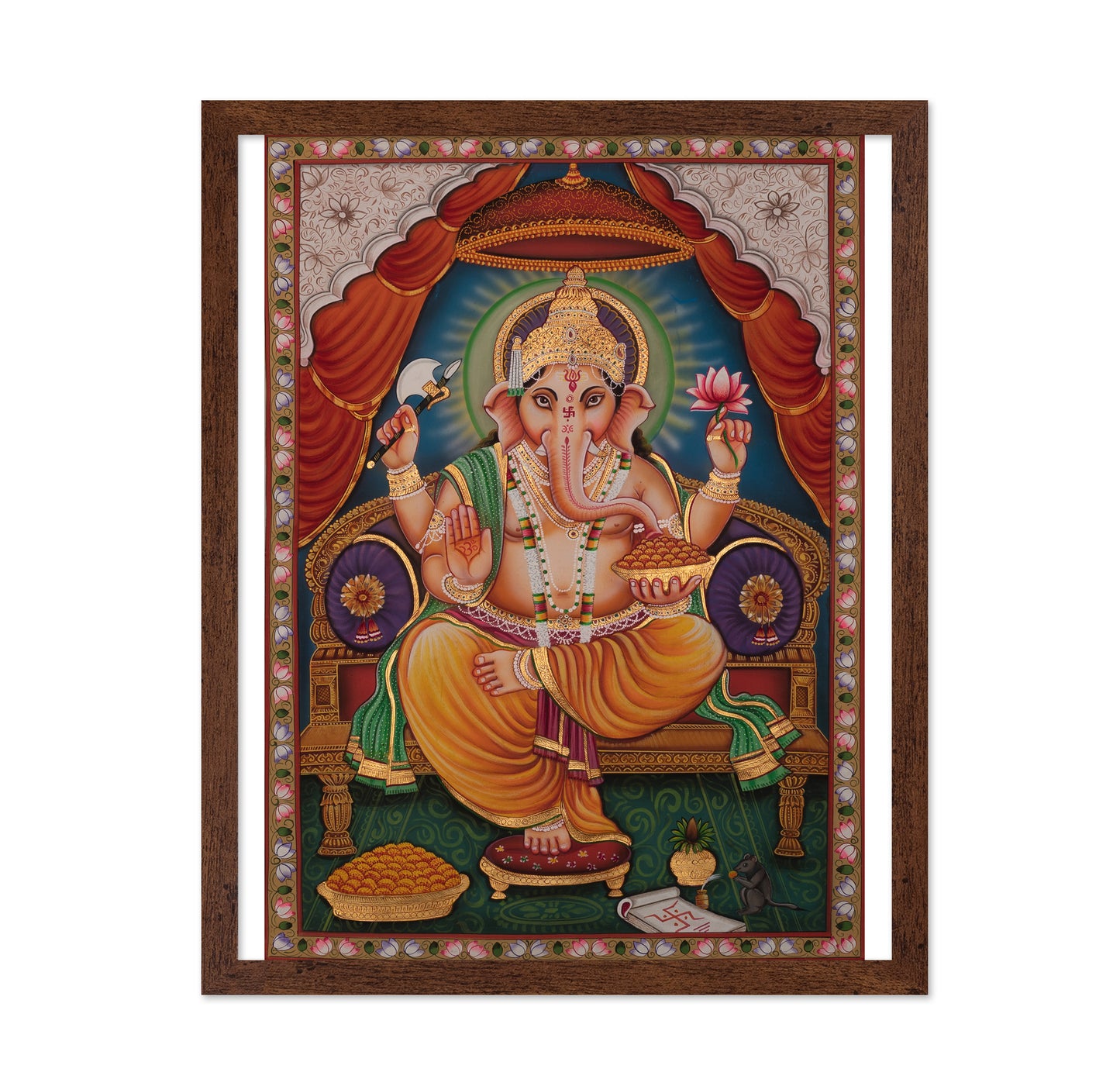 Ganesha on the Throne