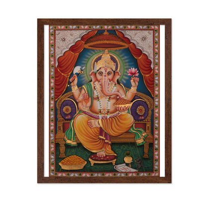 Ganesha on the Throne
