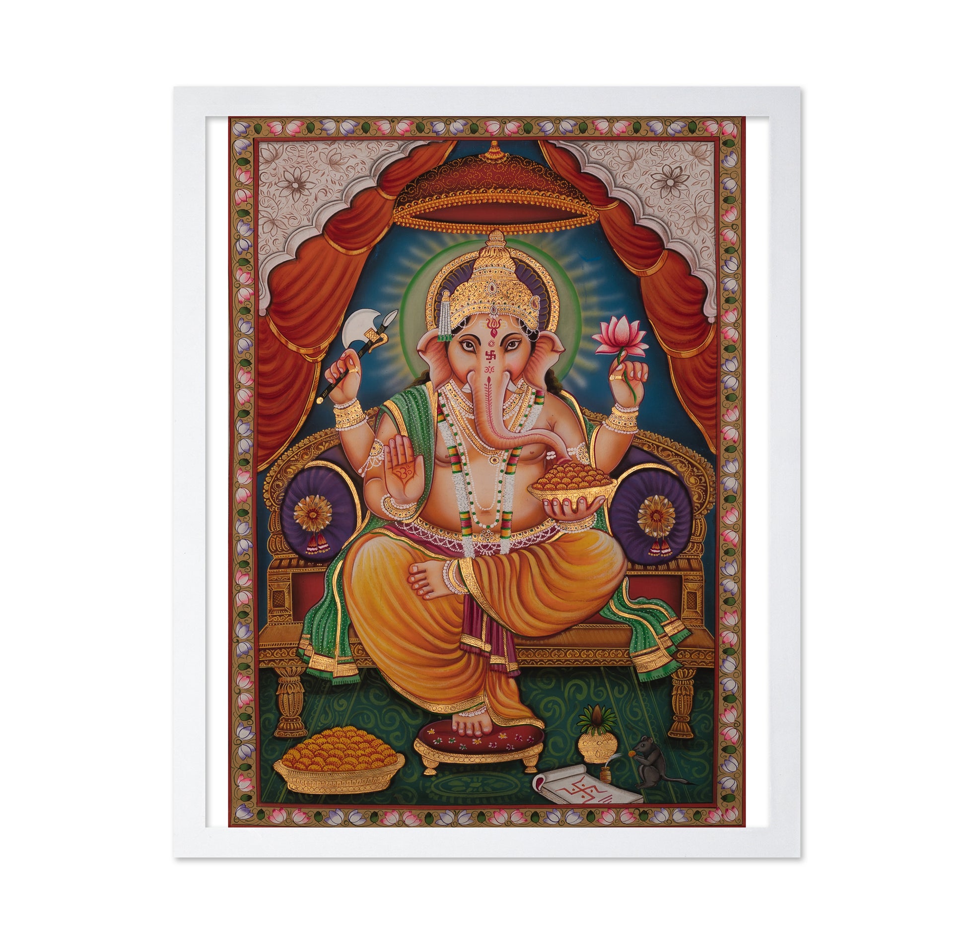 Ganesha on the Throne