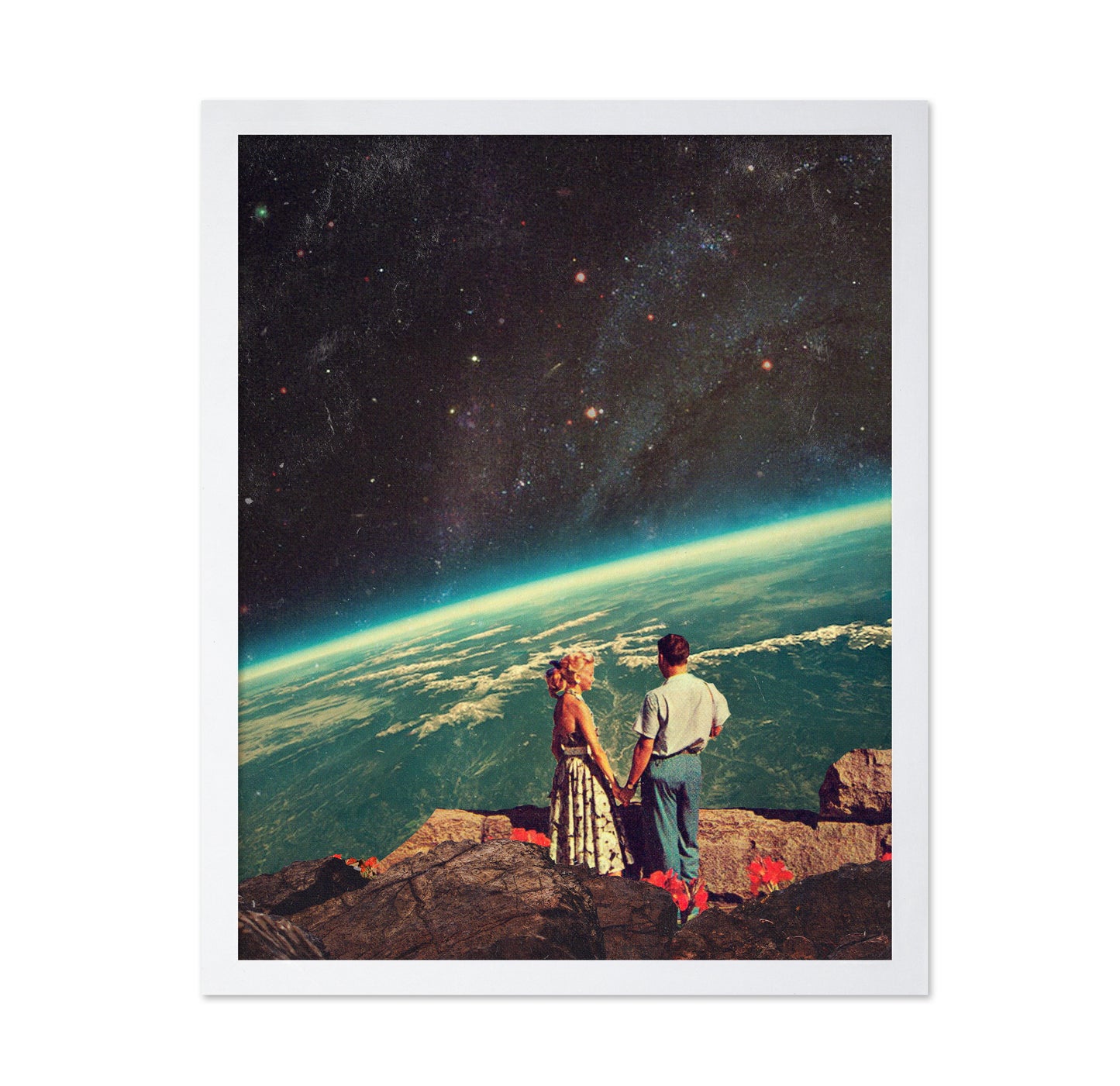 Retro Space Couple