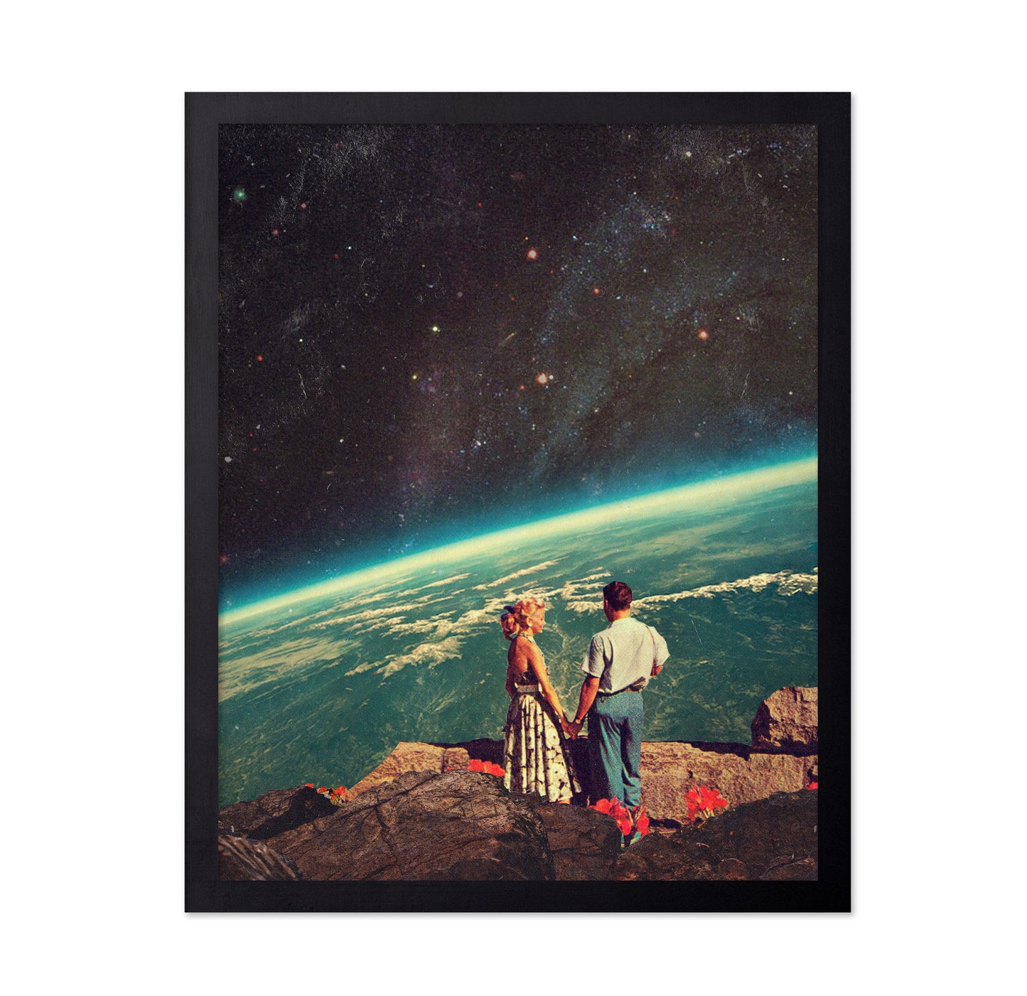 Retro Space Couple