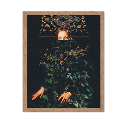 Surreal Floral Portrait