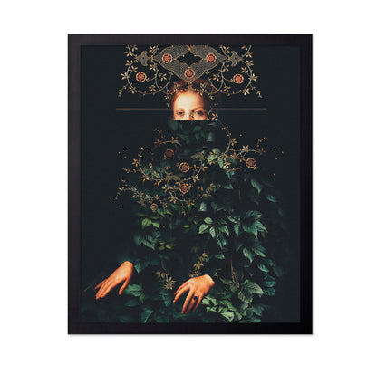Surreal Floral Portrait
