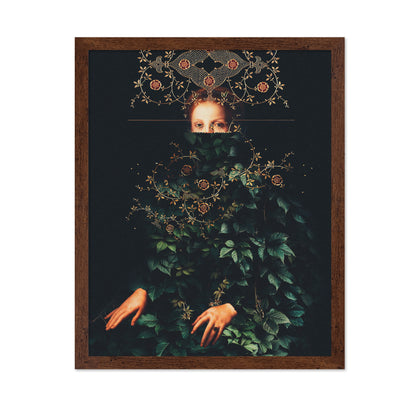 Surreal Floral Portrait