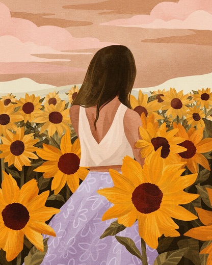 Sunflower Evenings
