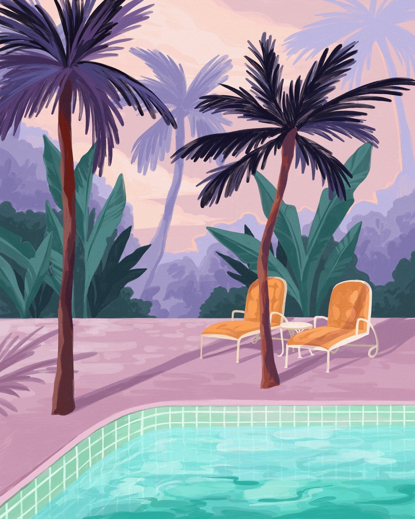 Two Sunbeds