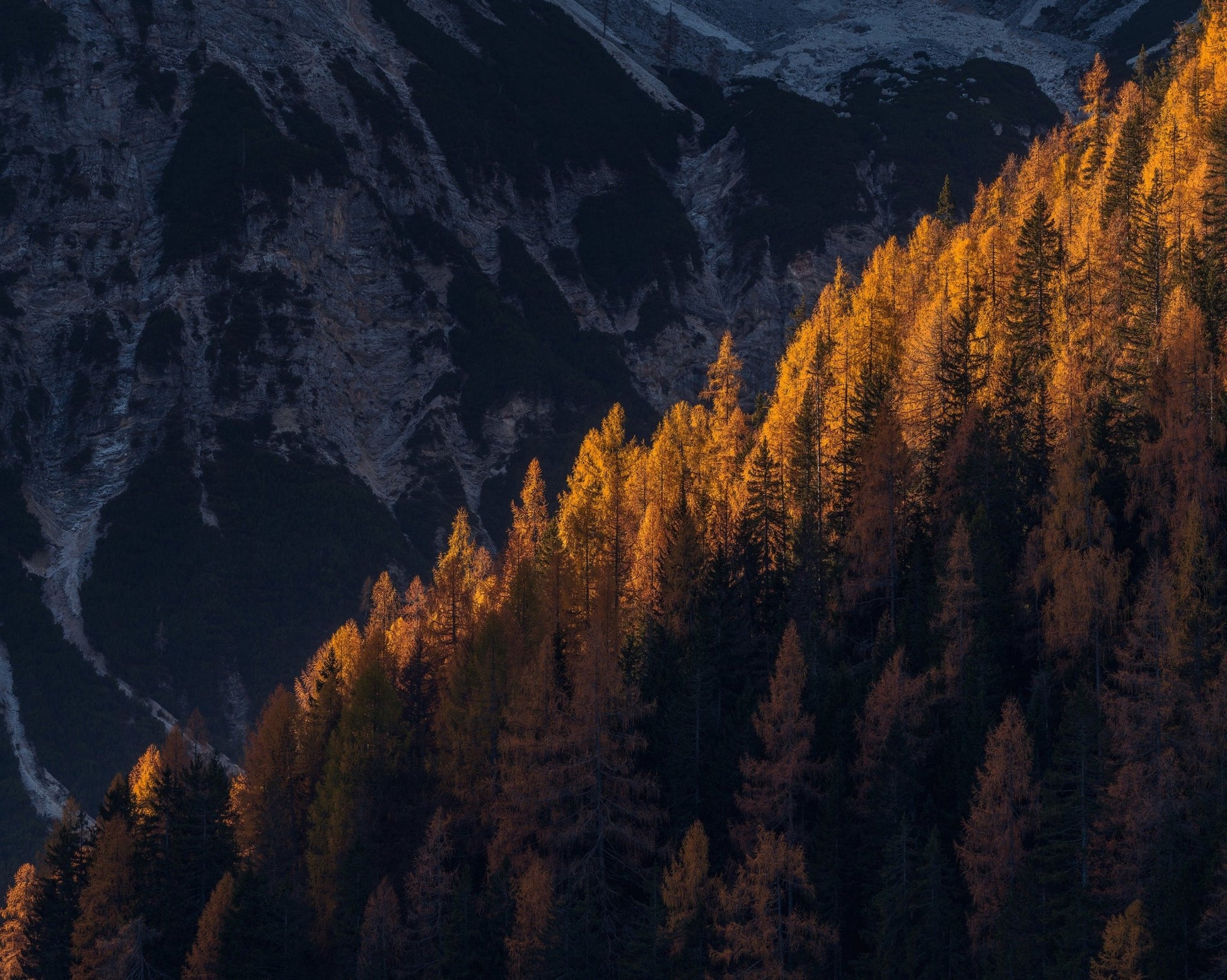 First Light Over Braies