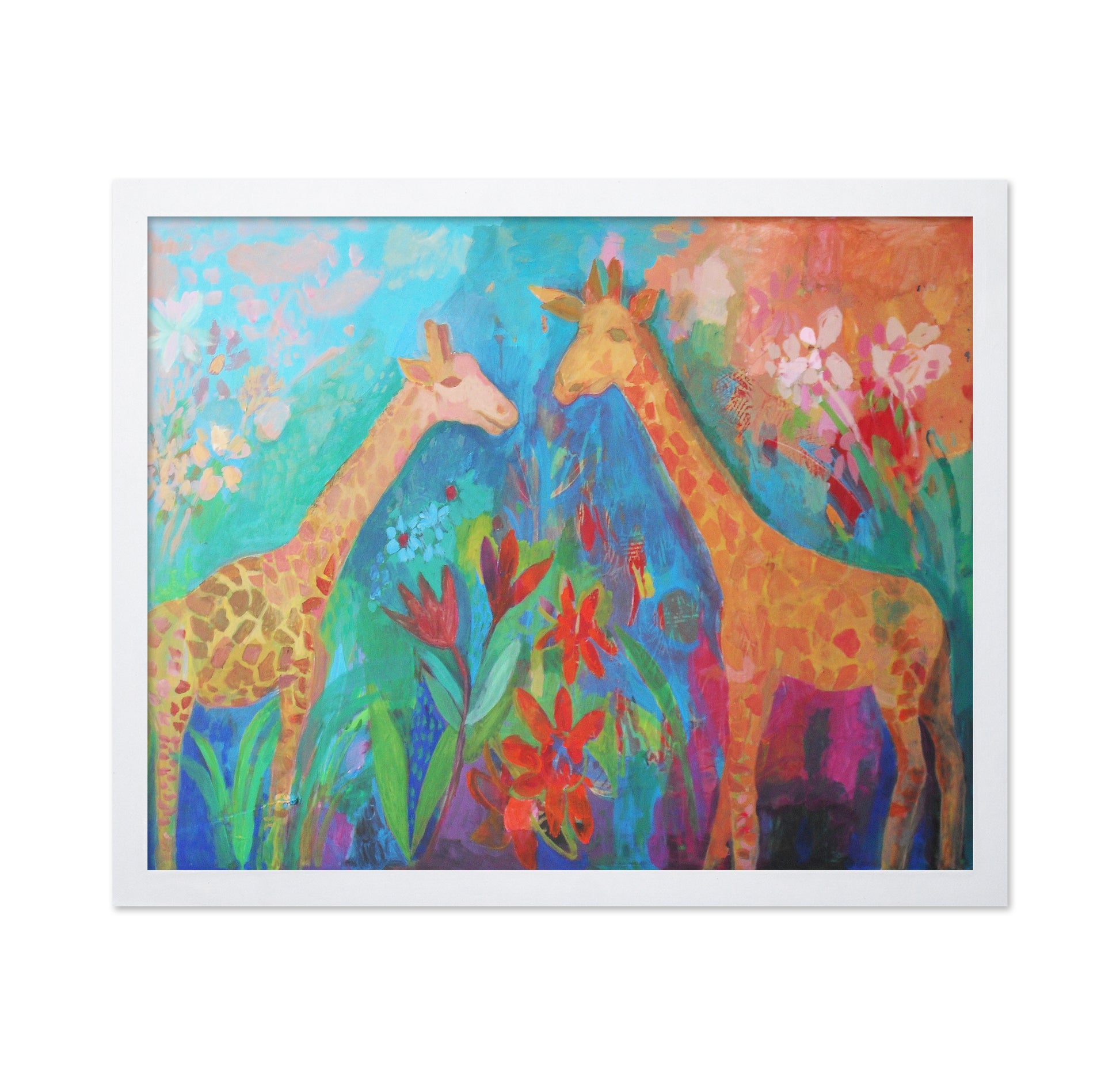 Giraffes In Love