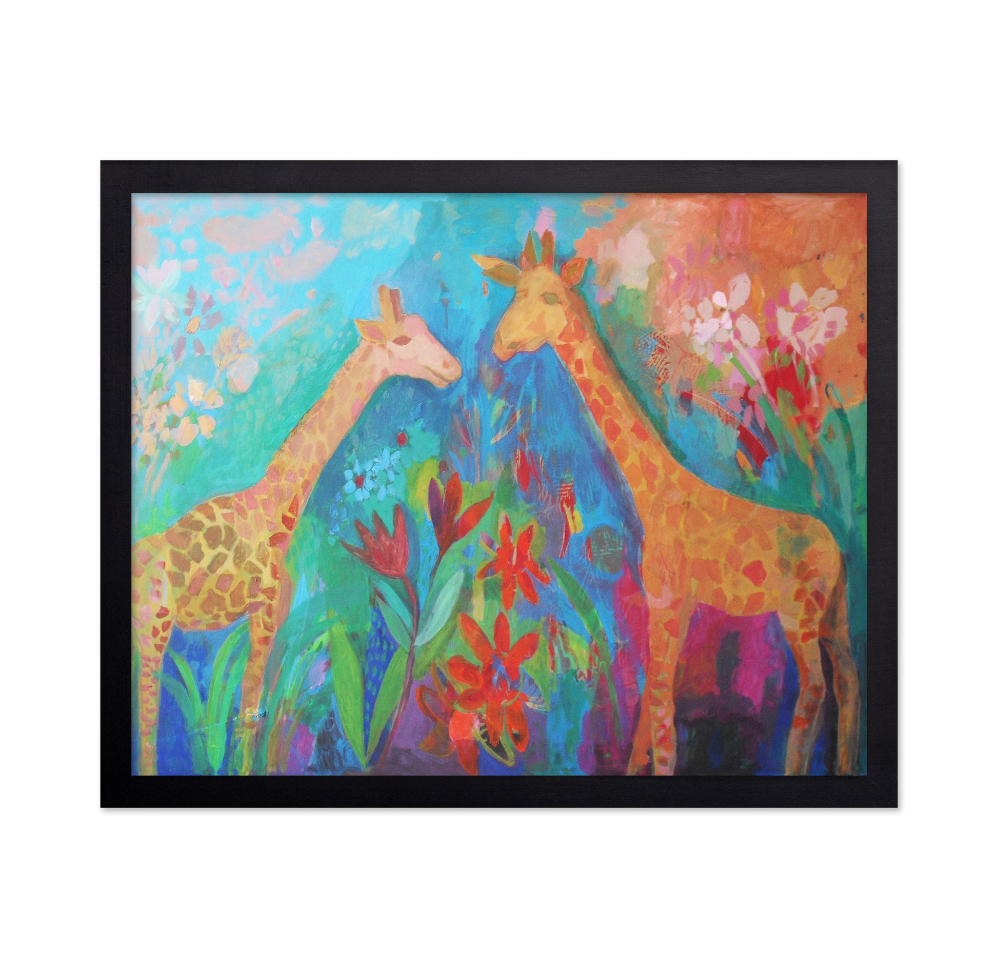 Giraffes In Love