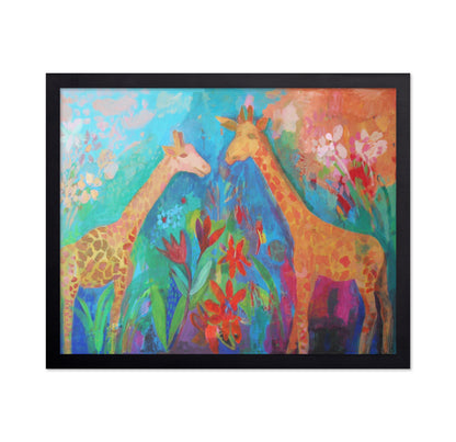 Giraffes In Love