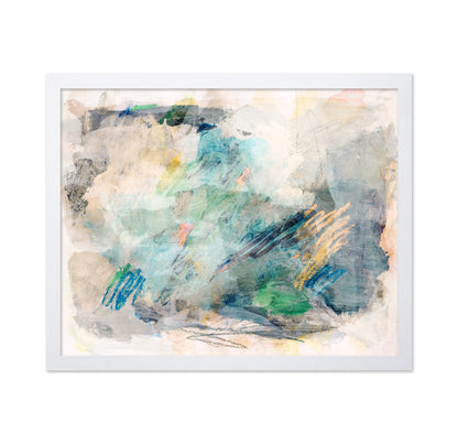 Soft Pastel Hues and Fluid Brushstrokes
