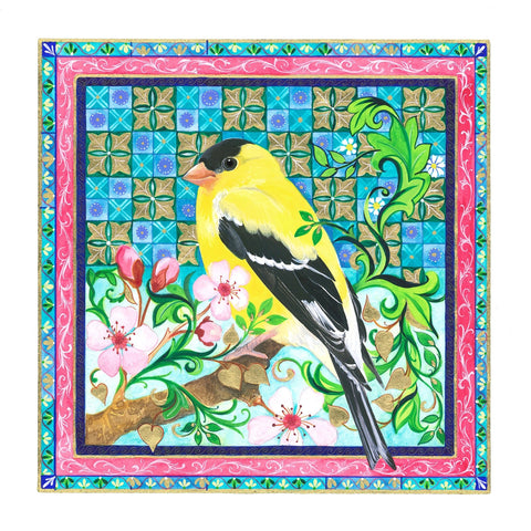 Goldfinch in Bloom