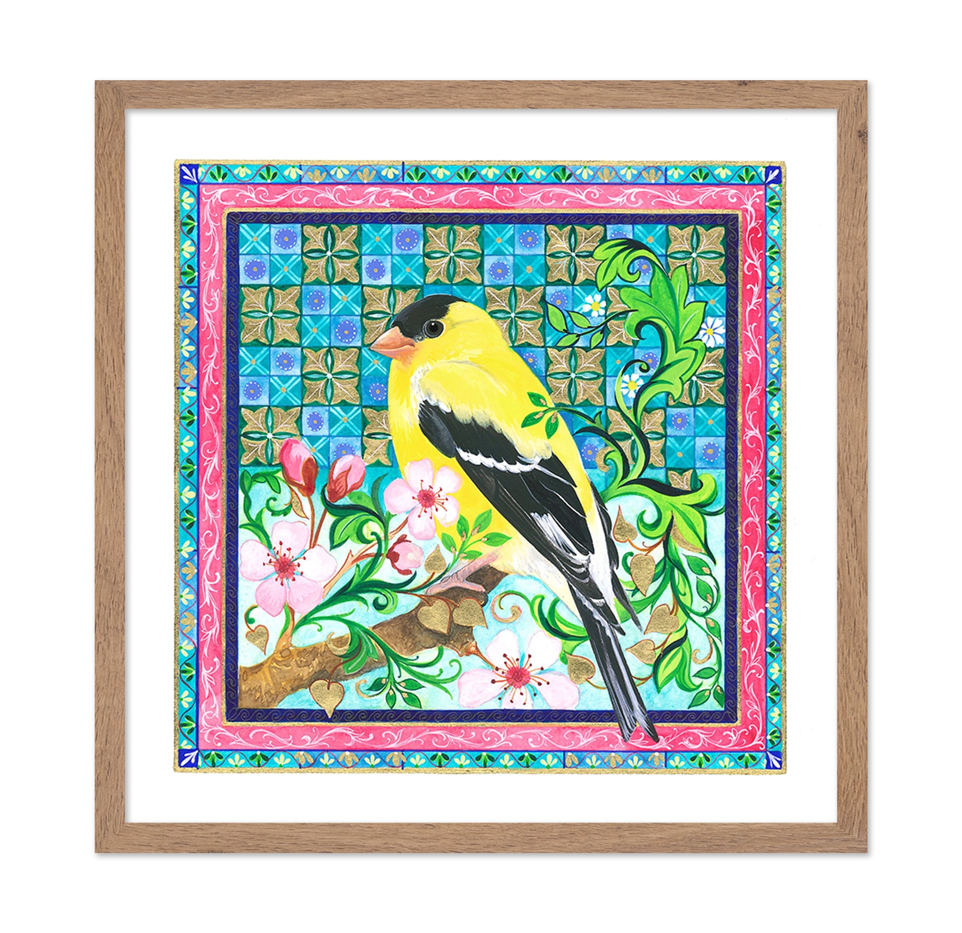 Goldfinch in Bloom