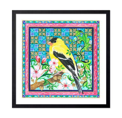 Goldfinch in Bloom
