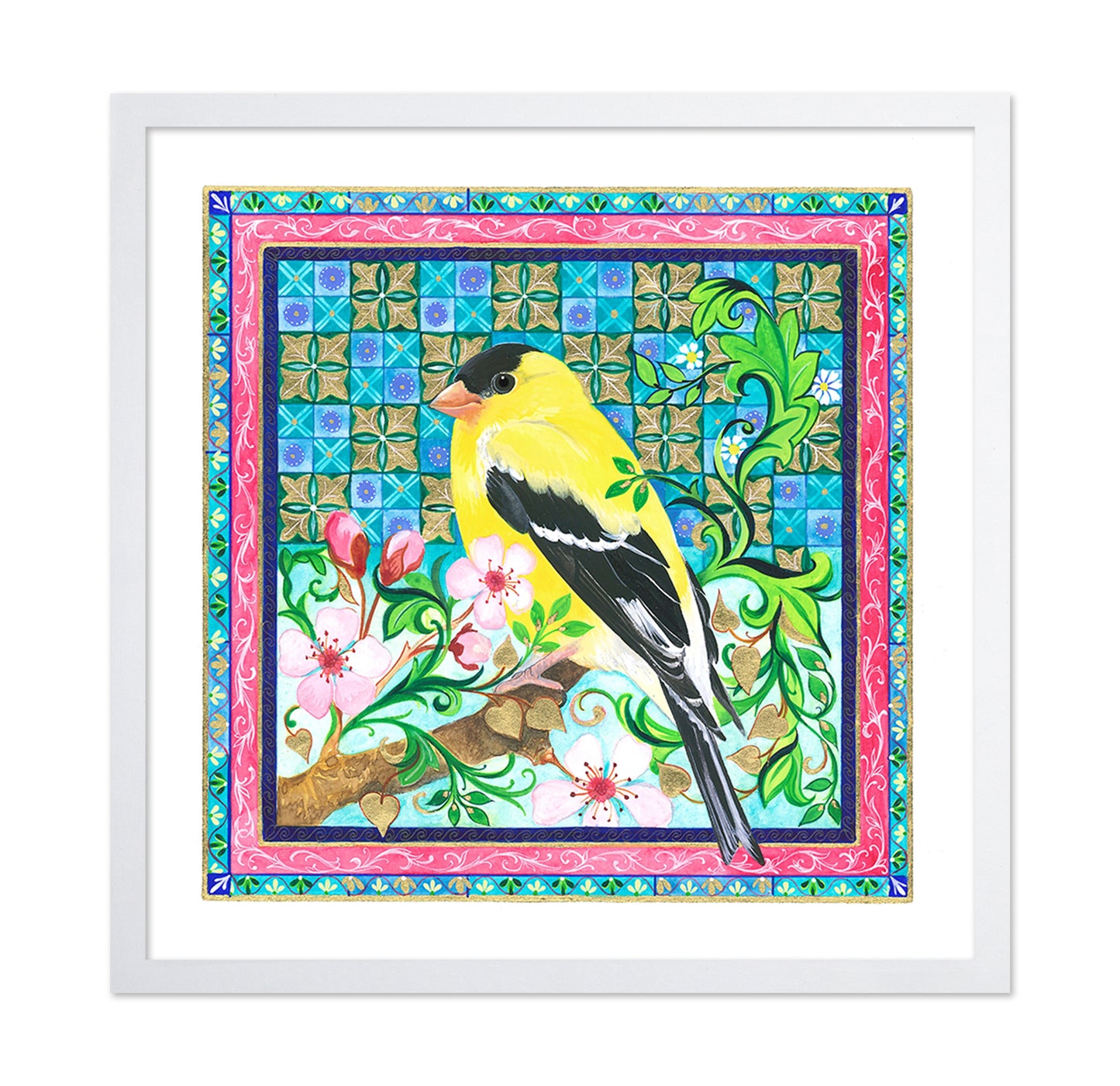 Goldfinch in Bloom