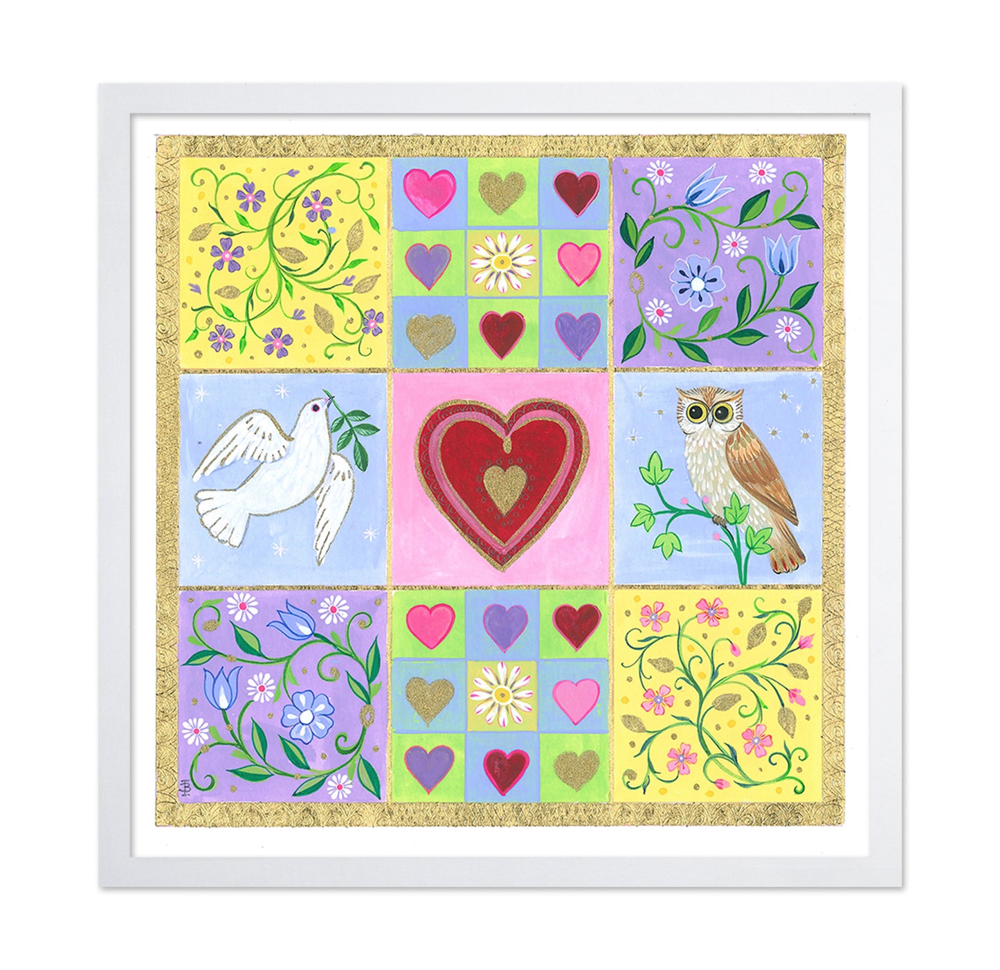 Art Colors Love And Peace