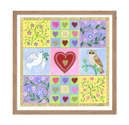 Art Colors Love And Peace
