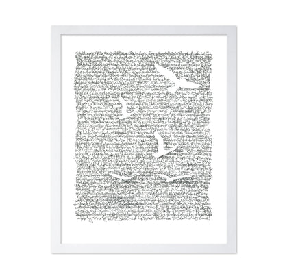 Abstract Scribble Letter
