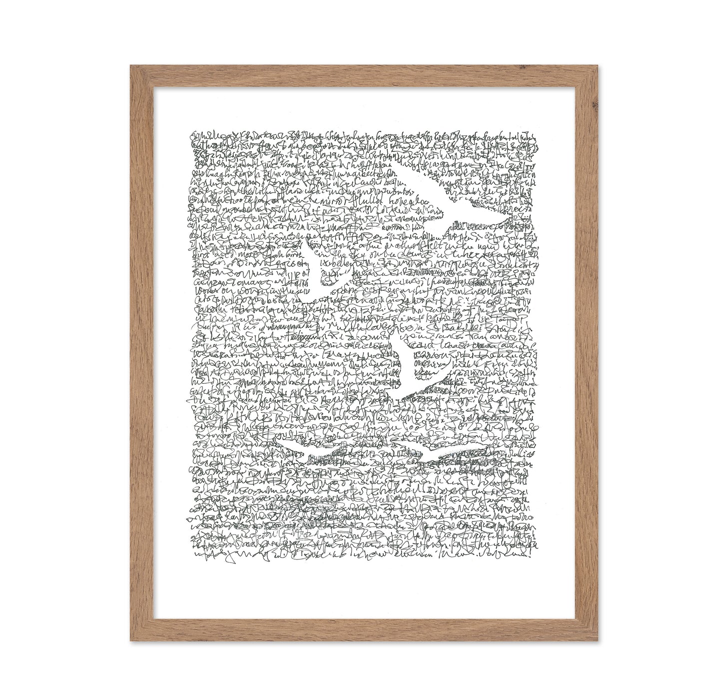 Abstract Scribble Letter