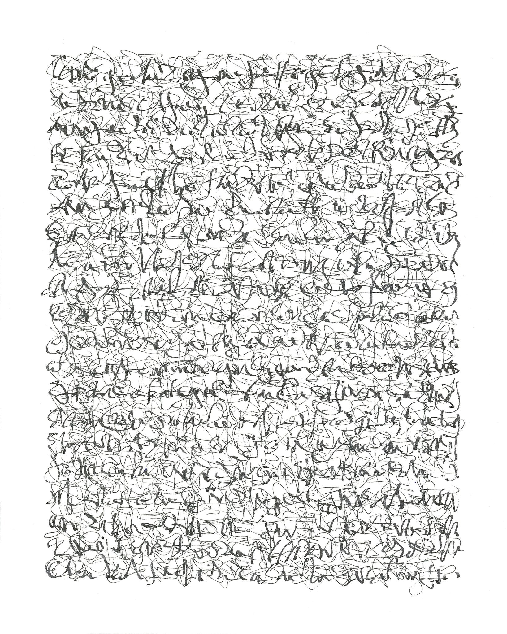 Asemic Writing Muses And Thoughts