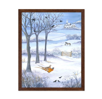 Beauty Of A Winter Landscape