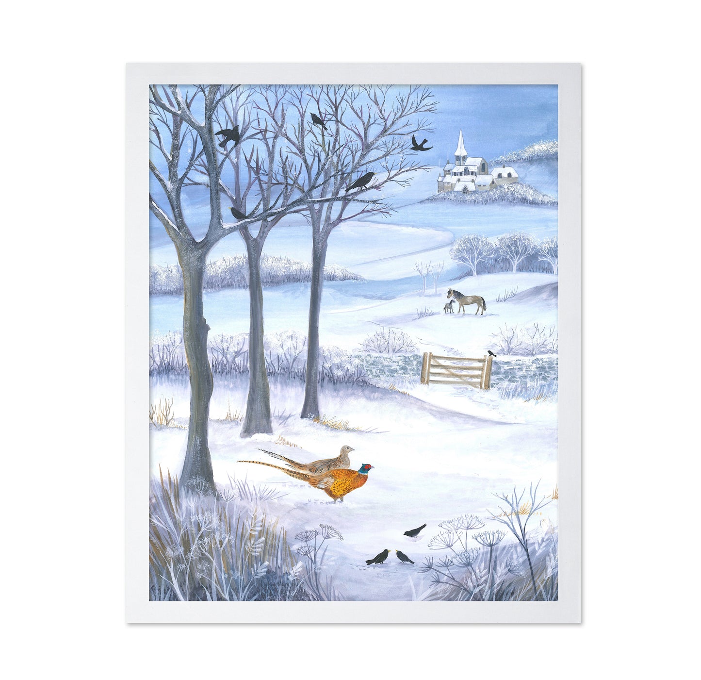 Beauty Of A Winter Landscape