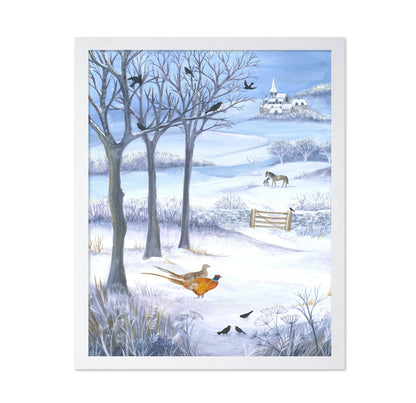 Beauty Of A Winter Landscape