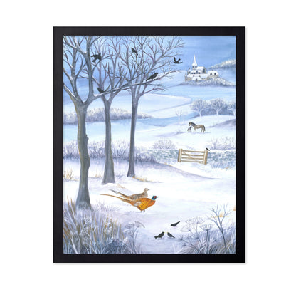 Beauty Of A Winter Landscape