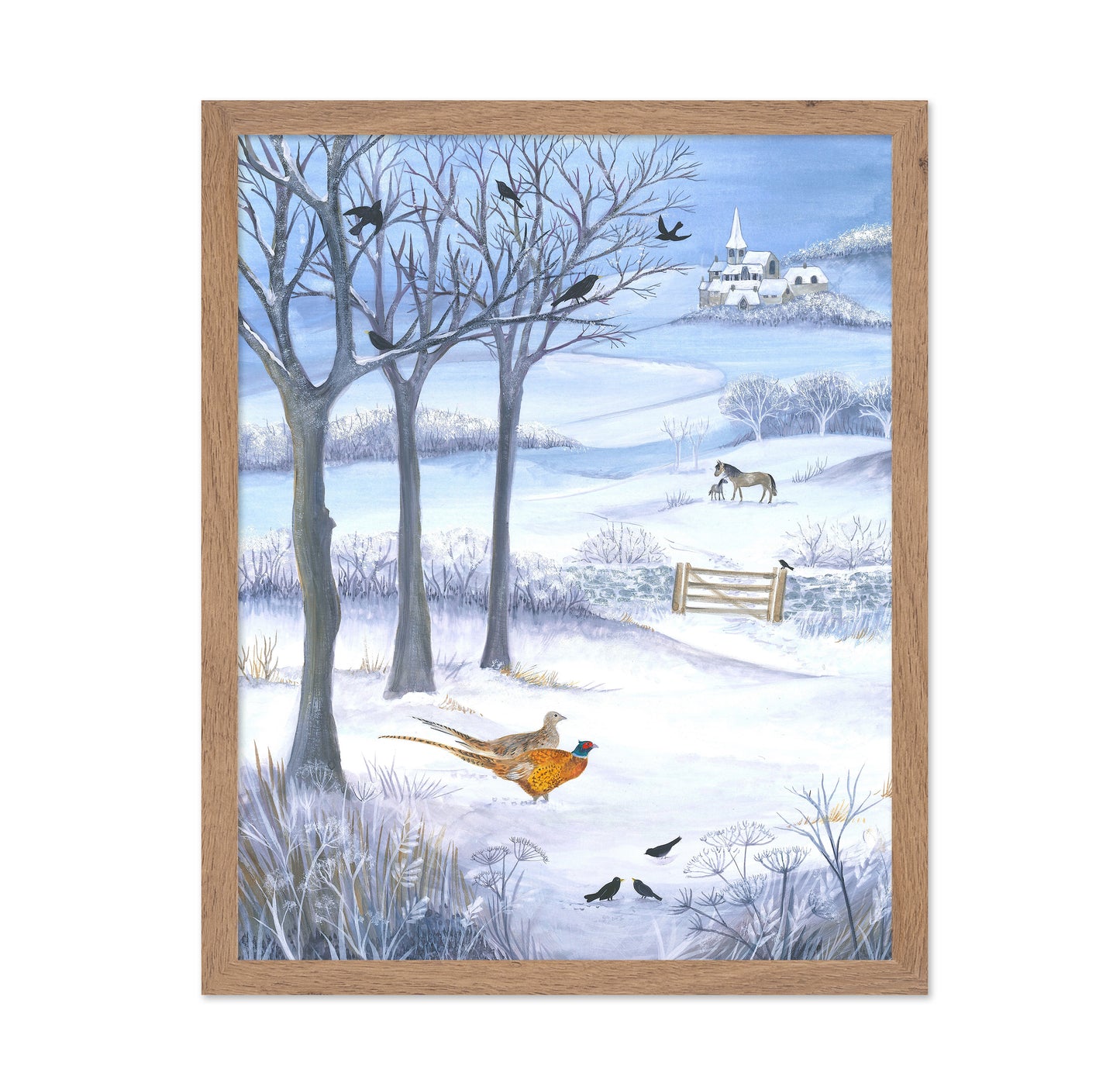 Beauty Of A Winter Landscape