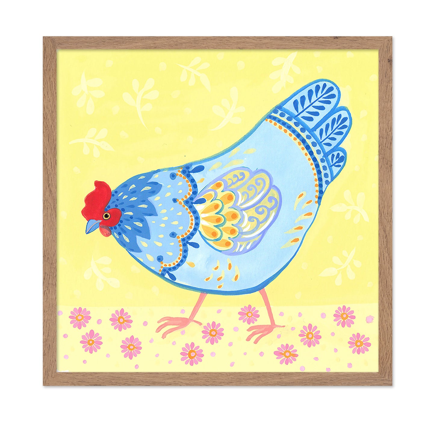 Colorful Hen Parade