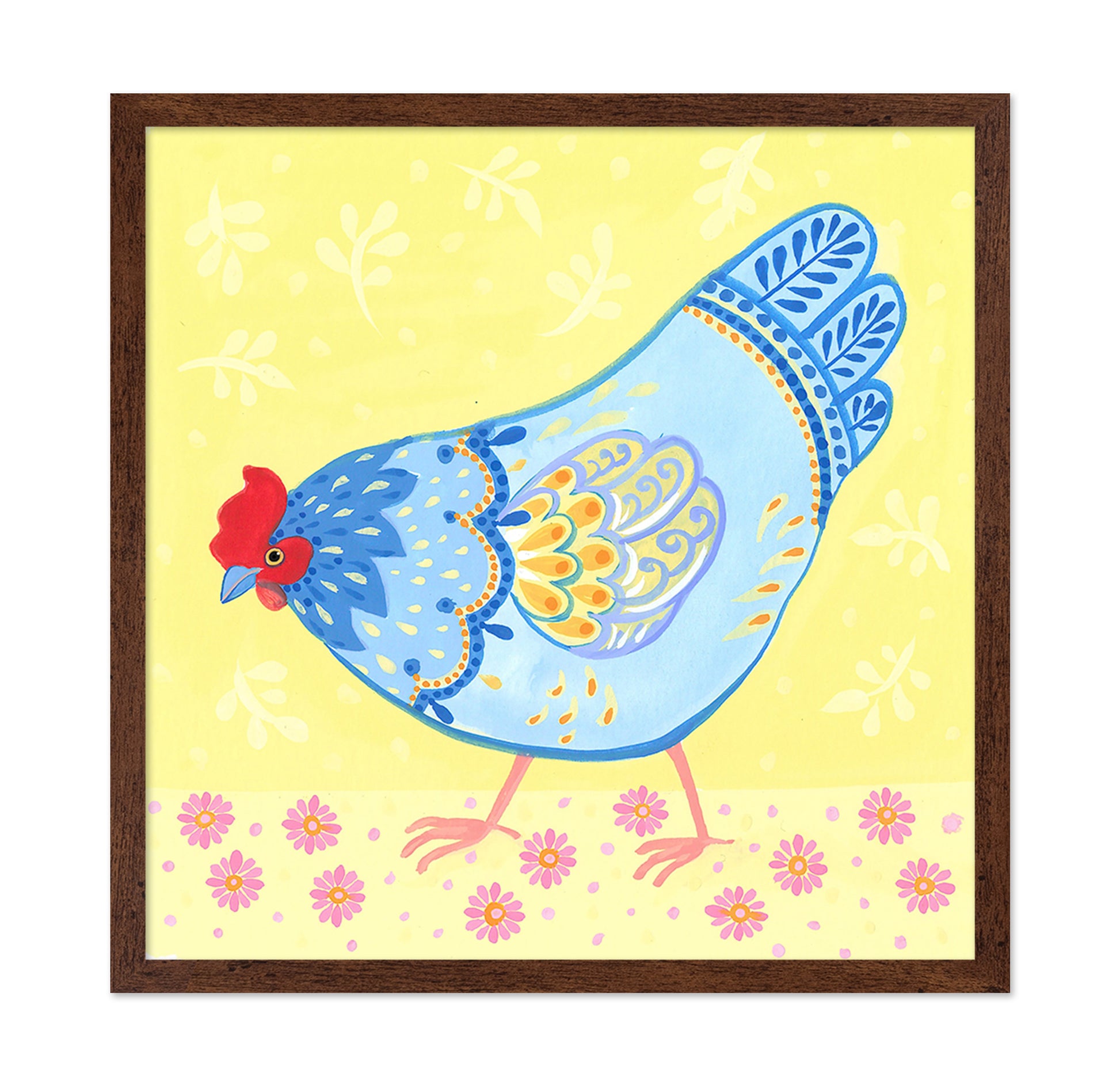 Colorful Hen Parade