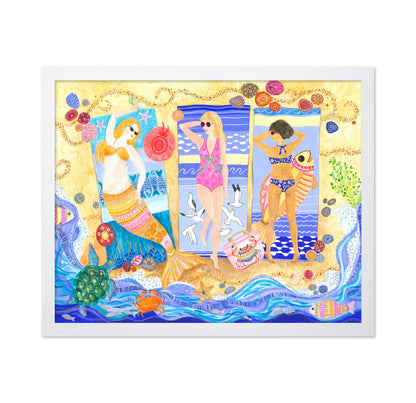 Colorful Beach Scene No1