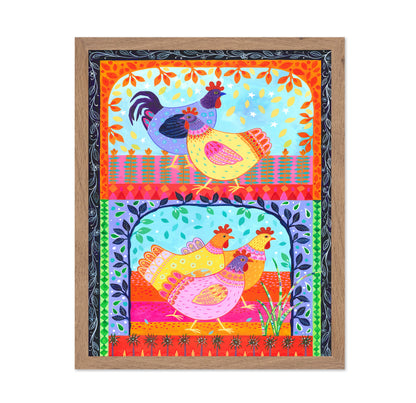 Colorful Chickens