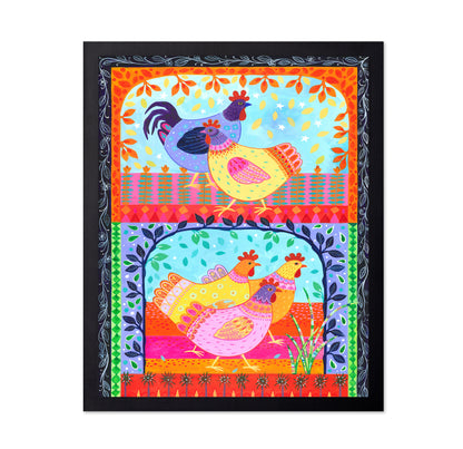 Colorful Chickens
