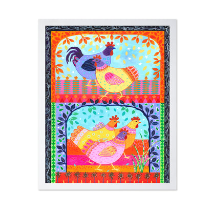Colorful Chickens