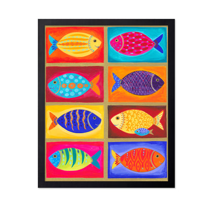 Colorful Fish Tiles