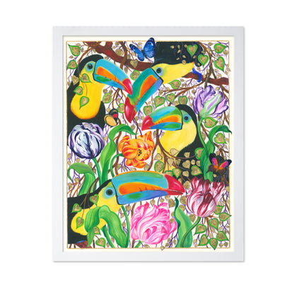 Colorful Toucans