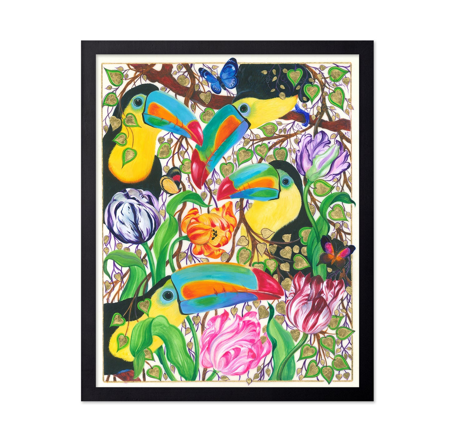 Colorful Toucans