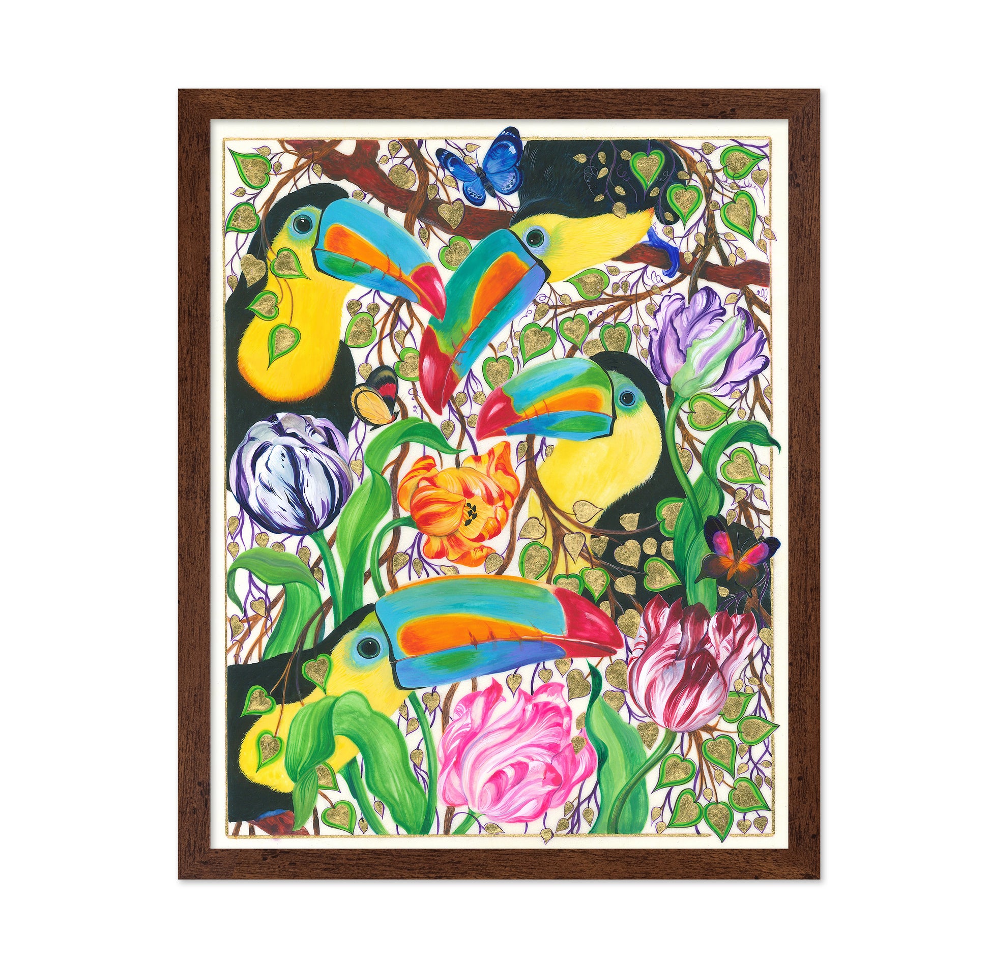 Colorful Toucans
