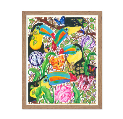 Colorful Toucans