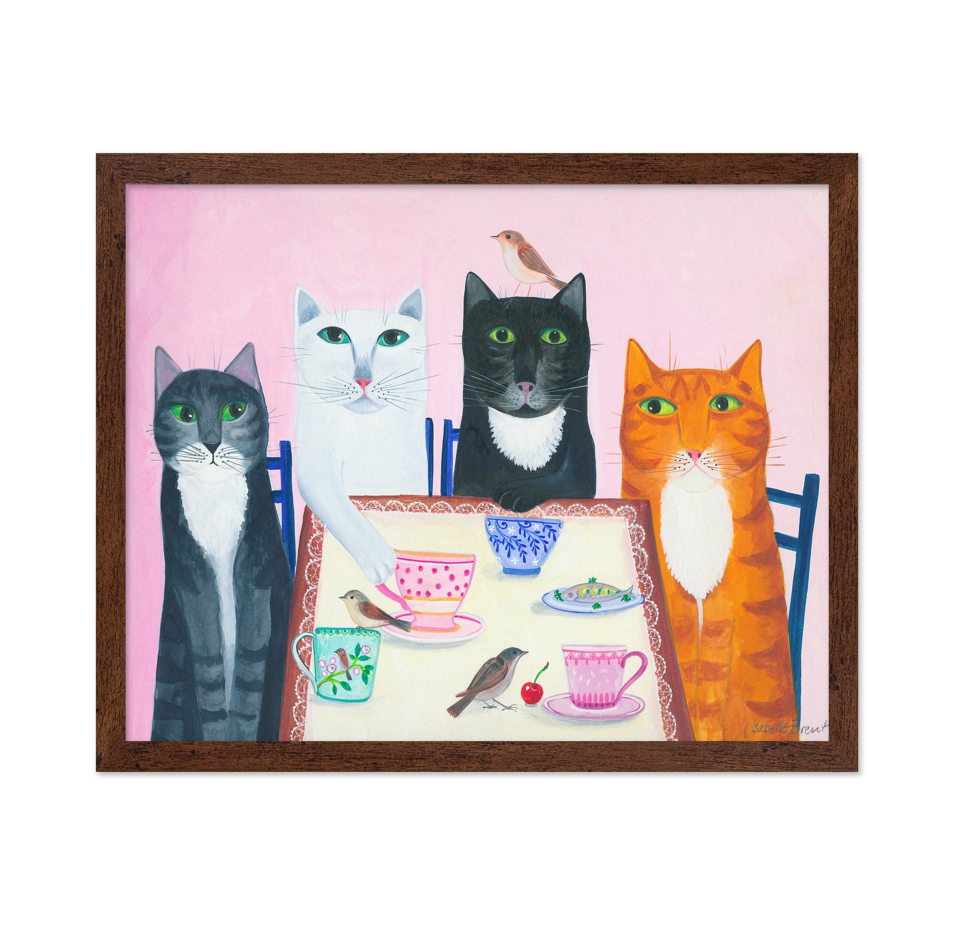 Feline Tea Party