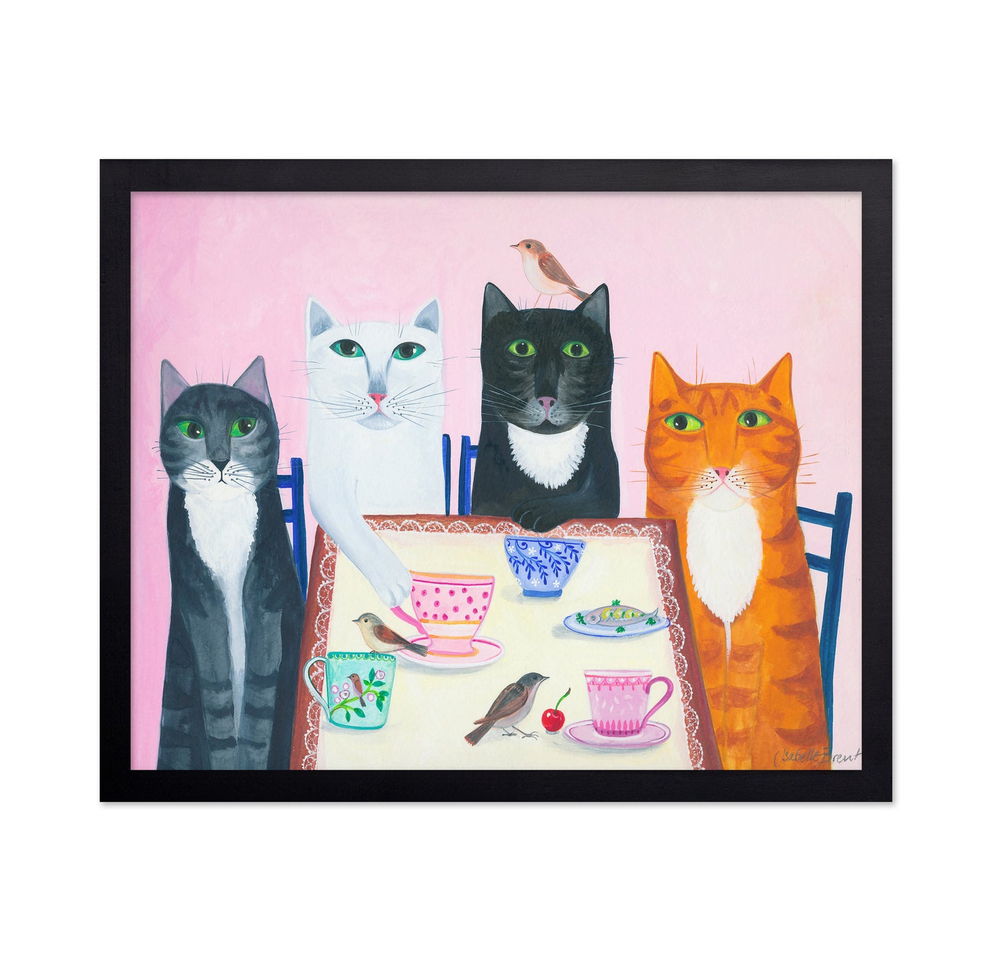 Feline Tea Party