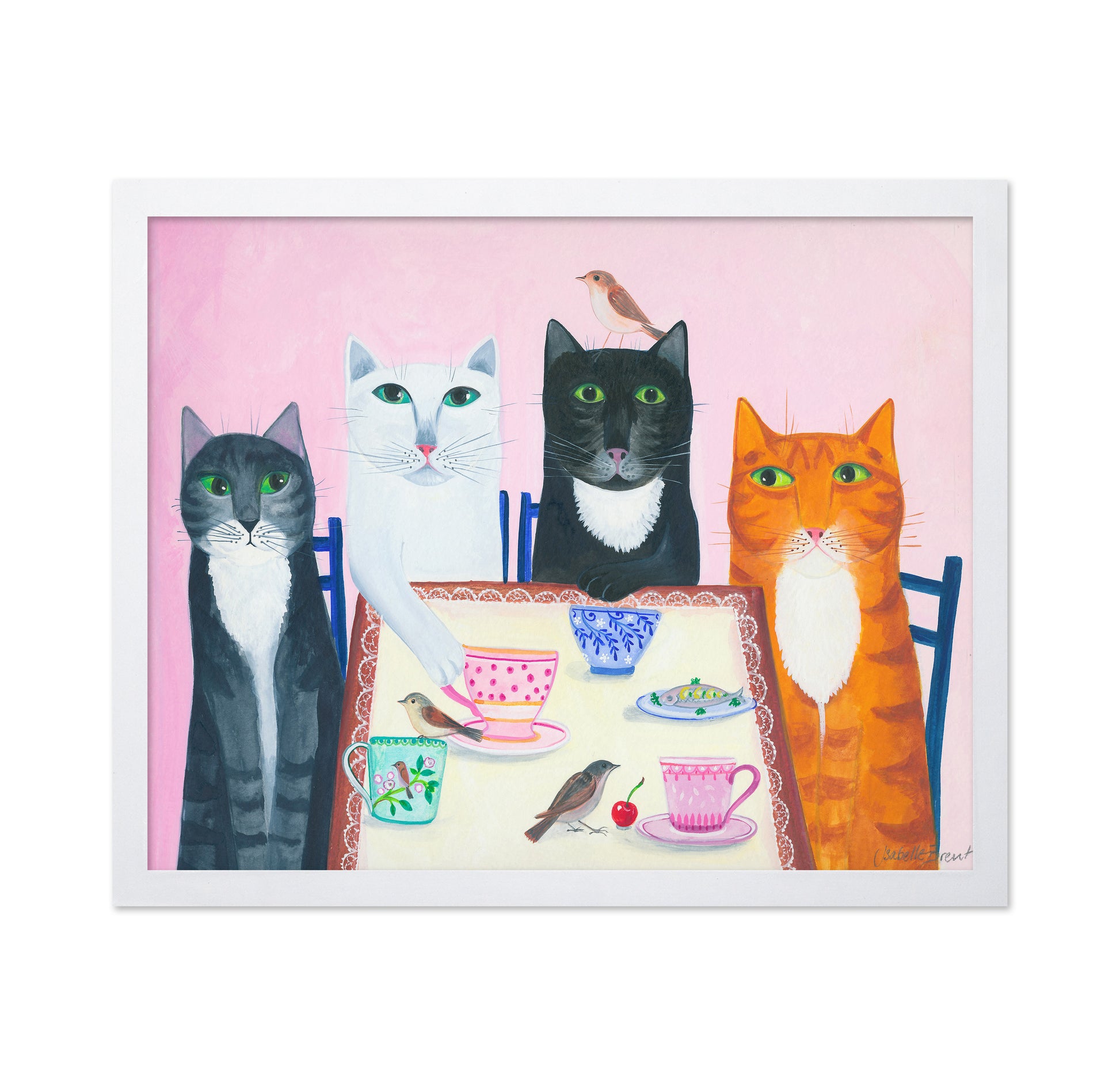 Feline Tea Party